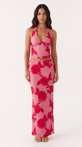 BAR|pink floral|F
